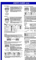 Casio 2550 User Manual