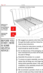 Dunelm ADELE 4FT6 BED 1000147436 Montagehandleiding