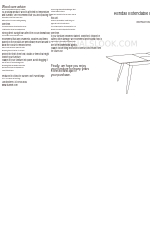 Dunelm Kendall Extendable Dining Table Інструкція