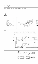 Danfoss ECL Comfort 210 Руководство по монтажу