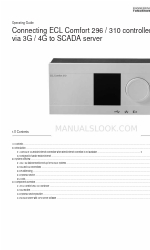 Danfoss ECL Comfort 296 Manual de instrucciones