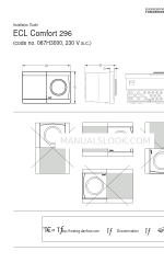 Danfoss ECL Comfort 296 Manual de instalación