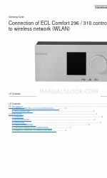 Danfoss ECL Comfort 296 Manual de instrucciones