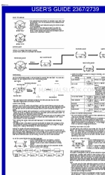 Casio 2739 사용자 설명서