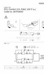 Danfoss ECL Comfort 310 Installation Manual