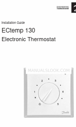 Danfoss ECtemp 130 Manuale di installazione