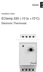 Danfoss ECtemp 330 Manuale di installazione