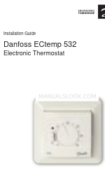 Danfoss ECtemp 532 Посібник з монтажу