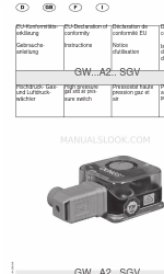 Dungs GW A2 Series Manual