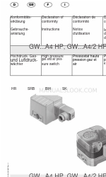 Dungs GW A4/2 HP X Series Manual de instruções