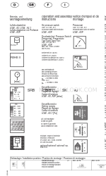 Dungs LGW A2-7 Series 操作と組み立ての説明