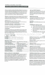 Danfoss MTD Instrucciones de instalación y manual de usuario