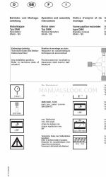 Dungs DMK 5100 Operation And Assembly Instructions