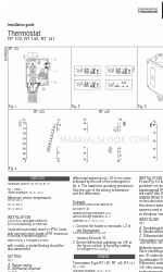 Danfoss RT 140 Installatiehandleiding