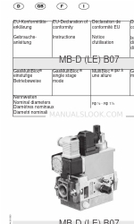 Dungs GasMultiBloc MB-D 407 B07 Інструкція з експлуатації