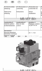 Dungs GasMultiBloc MB-VEF 425 B01 取扱説明書