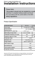 Danfoss RT51 Handleiding voor installatie-instructies