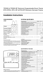 Danfoss RT52-RF Installation Instructions