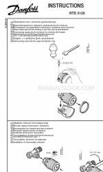 Danfoss RTD 3120 Petunjuk