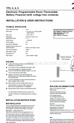 Danfoss TP2 Installatie- en gebruikersinstructies