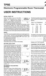 Danfoss TP5E User Instructions