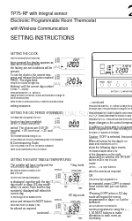 Danfoss TP75-RF Instructies