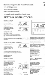 Danfoss TP75A Instelinstructies