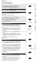 Danfoss TS715 Si Gebruikersinstructie