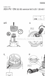 Danfoss ASV-PV 5-25 Manual de instalación