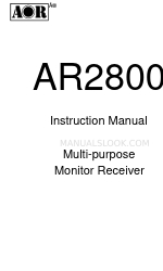 AOR AR2800 取扱説明書