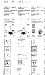 Dungs GasMultiBloc MB-ZRD B01 Series 操作と組み立ての説明