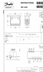 Danfoss EKC 102D Instrukcja obsługi