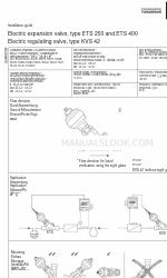 Danfoss ETS 400 Installatiehandleiding