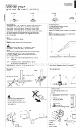 Danfoss EVR 10 Manual de instalação