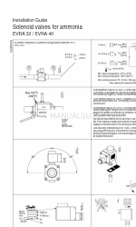 Danfoss EVRA 32 Manual de instalación