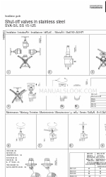 Danfoss SVA-S SS 65 Manual de instalación