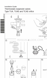 Danfoss TCAE Instrukcja instalacji