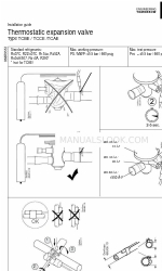 Danfoss TCAE Instrukcja instalacji