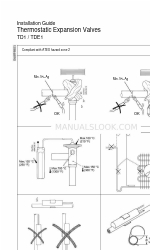 Danfoss TD1 Manuale di installazione