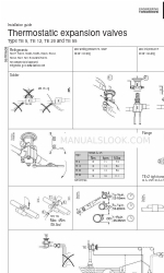 Danfoss TE 12 Instrukcja instalacji