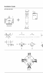 Danfoss VF3 DN 250 Instrukcja instalacji