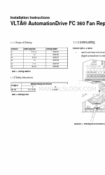 Danfoss VLT AutomationDrive FC 360 Instrucciones de instalación