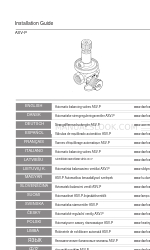 Danfoss ASV-P Manuel d'installation