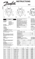 Danfoss KSV 1100 Instructions Manual