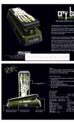 Dunlop KH95 SIGNATURE KIRK HAMMETT CRYBABY WAH Посібник користувача