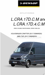 Dunlop L.CRA.17D.C.M Installation Manual