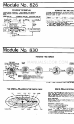 Casio QW-826 Manual