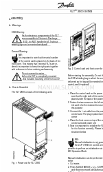 Danfoss VLT 2800 Series Manuale di avvio rapido