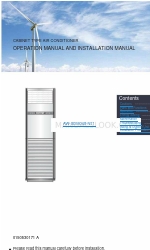 Airwell AW-SDM048-N11 Panduan Pengoperasian dan Panduan Instalasi