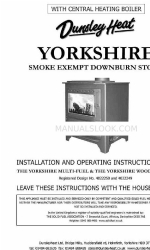 Dunsley Heat YORKSHIRE 4022250 Руководство по установке и эксплуатации